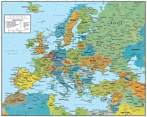 Large Map Of Europe