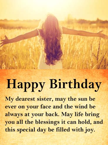Happy Birthday Sister Blessings Quotes Shortquotes Cc