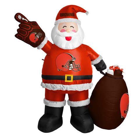 Led Cleveland Browns Outdoor Christmas Decor At