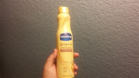 Vaseline Spray And Go Moisturizer Reviews In Body Lotions And Creams