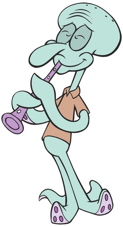 Squidward Tentacles Spongebob Png Clipart Image Spongebob Drawings