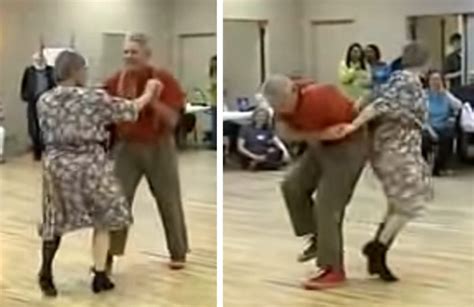 Senior Couple Takes Over The Dance Floor With Swing Dance Metaspoon