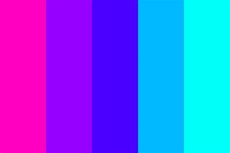 Vaporwave Neon Purple Color Palette In 2023 Neon Colour Palette