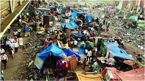 Slum Dwellers Return To Garib Nagar