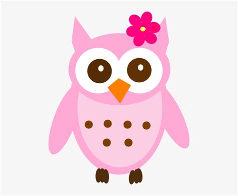 28 Collection Of Pink Owl Clipart Png Clip Art Baby Owl 486x597 Png