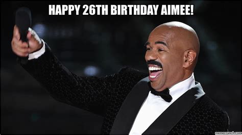 26 Birthday Meme Happy 26th Birthday Aimee Birthdaybuzz