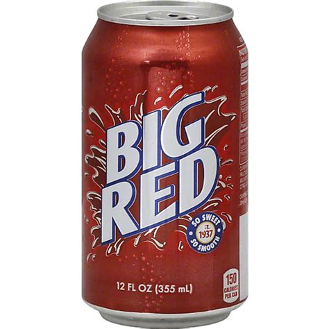 Big Red Soda 12 Fl Oz Cans 6 Pack Soft Drinks Chief Markets