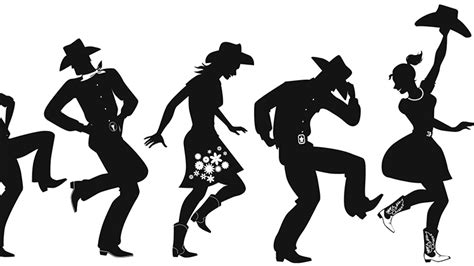 Line Dancing Silhouette At Getdrawings Free Download