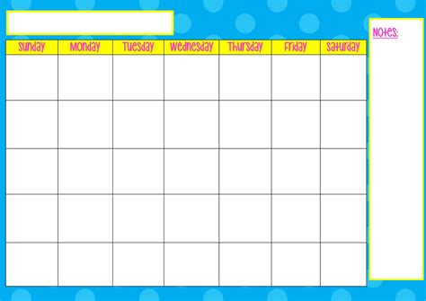 Monday Through Friday Calendar Printable Printable Templates