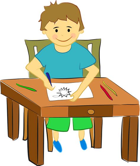 Boy At Desk Png Transparent Boy At Deskpng Images Pluspng