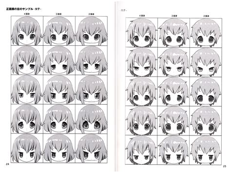 How To Draw Moeoh Characters Chibi Sd Characters Reference Book