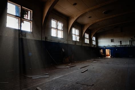 Abandoned School Gym Floyd Bennett Field Nyc Nikon Z6 R