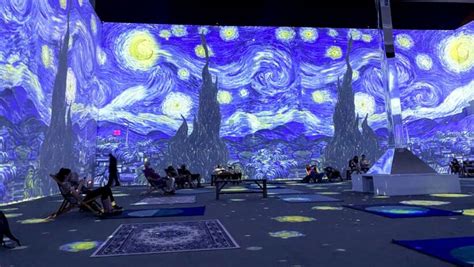 The Van Gogh The Immersive Experience In Nyc Battery Park