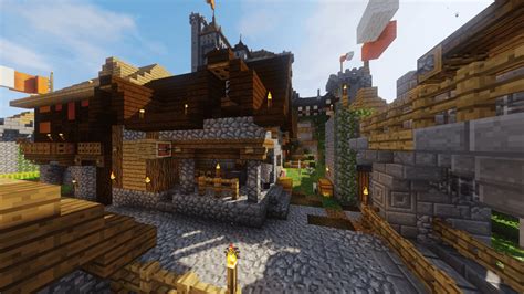 Survival Simple Upgrade Of A Village Blacksmiths House Minecraft