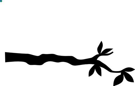 Tree Branch Clipart Black And White