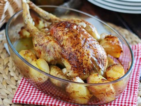 Comment cuire un poulet au four