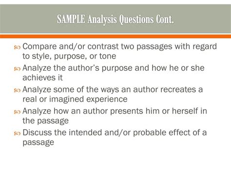 Ppt Ap Analysis Essay 2 Prose Analysis The Easiest One Powerpoint