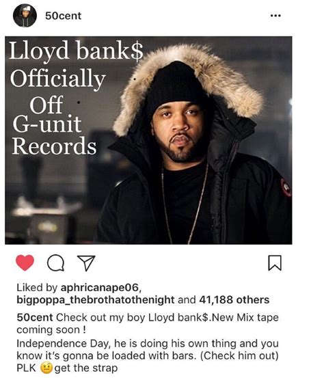 Rating mo money in the bank pt 4. Das Ende einer Ära? 50 Cent verkündet Lloyd Banks ...