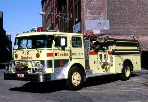 Boston Fire Department Fire Trucks Rescue Vehicles Fire Service