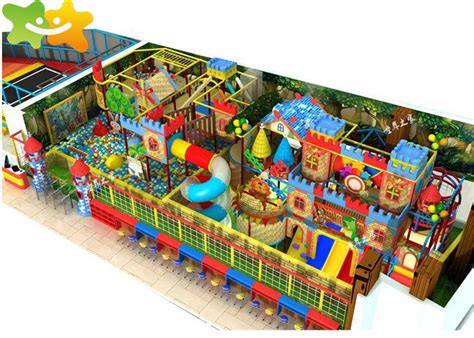Kids Zone Plastic Indoor Playset Soft Play Structures Non Toxic Material