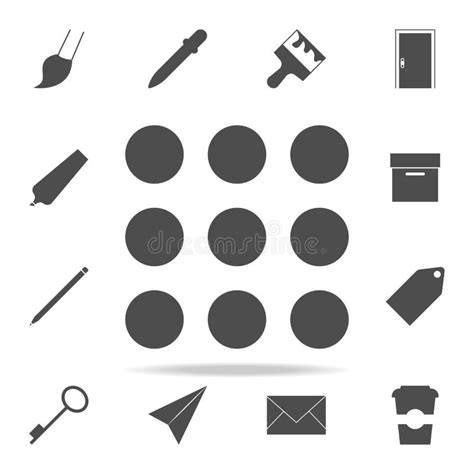 Points Icon Web Icons Universal Set For Web And Mobile Stock