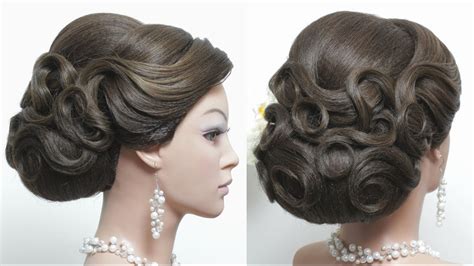 Bridal Updo Elegant Wedding Hairstyle For Long Hair