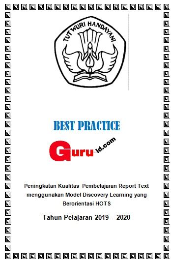 Contoh Best practice Guru bahasa inggris SMP - Beragam Informasi