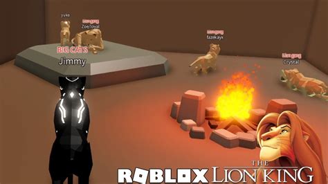 I Found The Lion King Cave In Roblox Youtube