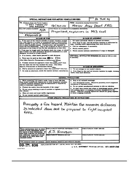 Figure 1 14 Dd Form 836 Special Instructions For Motor Vehicle Drivers