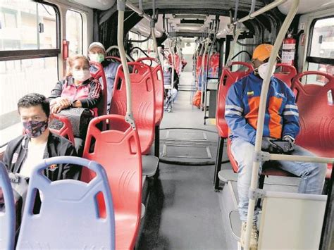 El sistema inició operación en su horario habitual a las 4:00 a. Coronavirus hoy | Transporte masivo, con protocolos más ...