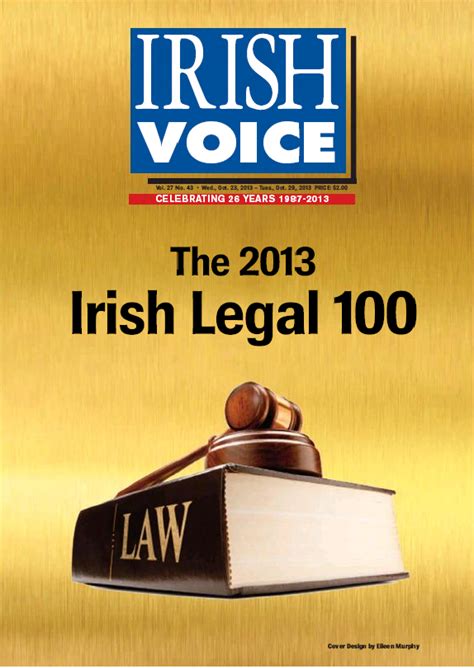 Wylie Aitken Makes The 2013 Irish Legal 100 Aitken Aitken Cohn