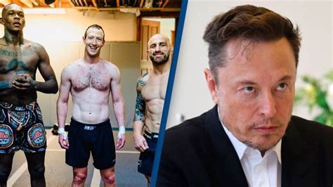 Mark Zuckerberg Looks Ripped As He Poses With Mma Fighters Ahead Of