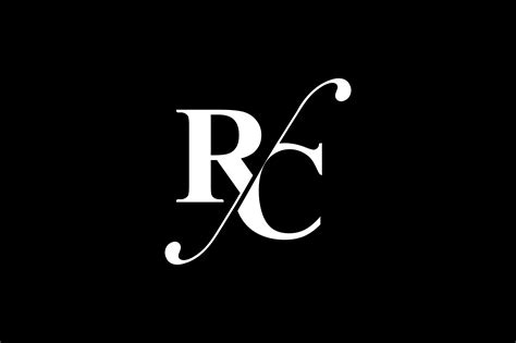 Rc Monogram Logo Design By Vectorseller Logo