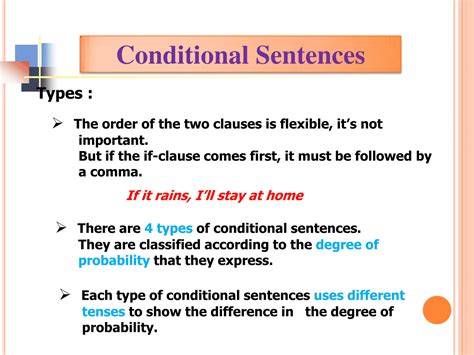 The Four Types Of Conditionals In English Eslbuzz