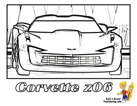 We have carefully selected 25 corvette z06 coloring pages images of distinct designs for you to color. Gusto Car Coloring Pages | Porsche | Corvette | Free ...