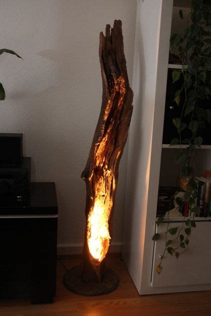 Es entsteht wahlweise eine filigrane pendelleuchte oder eine bodenlampe. Treibholzlampen | Treibholz lampe, Treibholz möbel und ...