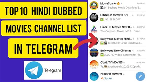 There is a best movie channel on telegram which i personally use; top 10 best telegram movie channel name || top 15 best ...