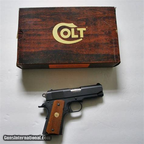 Colt 1911 Series 80 Mark Iv Officers 45 Acp Pistol