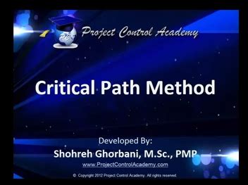 It helps to locate the critical path in a particular network. Critical Path Method Calculation Example