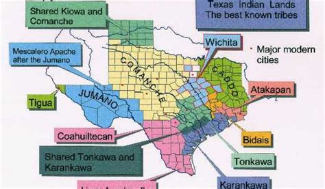 Map Of Indian Tribes In Texas Zip Code Map