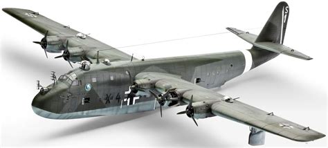 Revell Blohm And Voss Bv222 Wiking Flying Boat 172 Scale