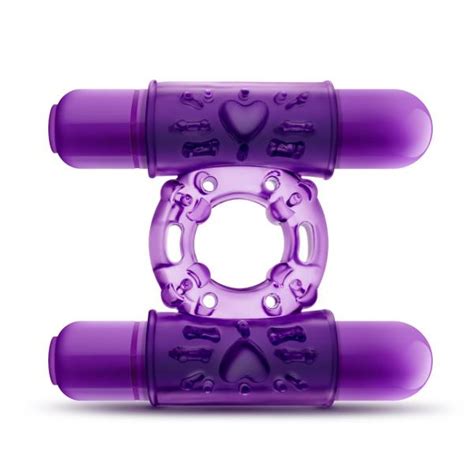 Double Play Dual Vibrating Cock Ring Purple On Literotica