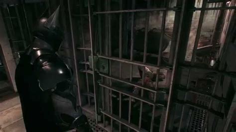 Batman Arkham Knight Prison Cell Bash Easter Egg Youtube