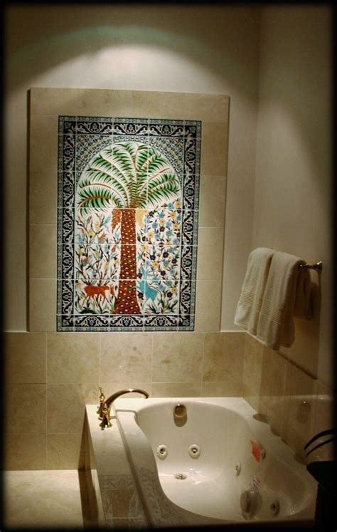 The Pam Tree Ceramic Tile Murals Of Marie Balian From Jerusalem