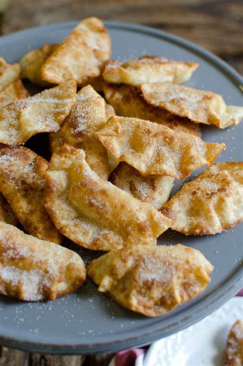 Explore the versatility of wonton wrappers with recipes that range from savory to sweet — from mini wontons with eggs to easy fried apple dumplings — a delicious, unusual dessert in. Wonton Wrapper Mozzarella Sticks (With images) | Food, Apple recipes, Dessert recipes