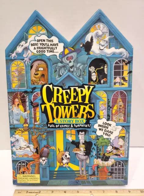 Vtg Creepy Towers A Story Box 95 Board Game Readers Digest Short 1 Game