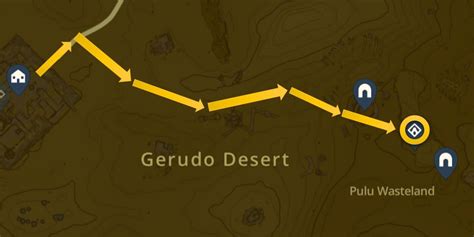 All Gerudo Shrine Locations In Zelda Totk
