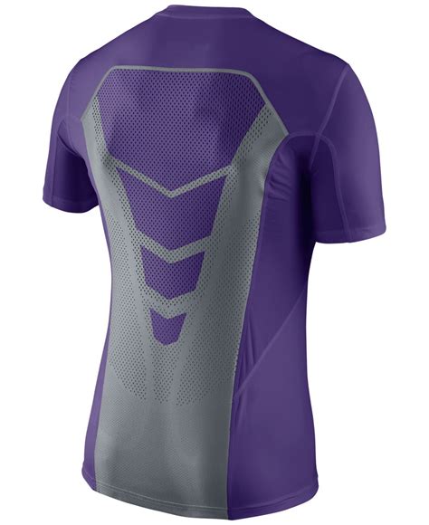Nike Mens Lsu Tigers Hypercool T Shirt In Purple For Men Lyst
