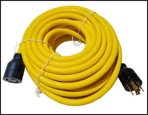 40 Ft 30 Amp L14 30 4 Prong Wire Generator Extension Power Cord 10awg