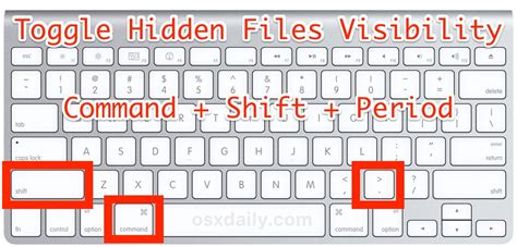 How To Show Hidden Files On MacOS With A Keyboard Shortcut
